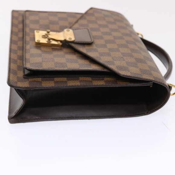LOUIS VUITTON Damier Ebene Monceau 28 Hand Bag SPO 2way - Picture 10 of 15